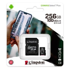 Micro SD Kingston CANVAS Select Plus 256GB