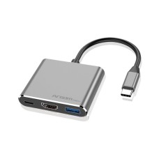 HUB Tipo C 4 en 1 HDMI/ TYPE-C/ USB 3.0  Argom ARG-UB-0181